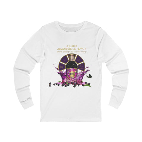 Long Sleeve Tee — "A Berry Adventurous Flavor" Graphic Shirt