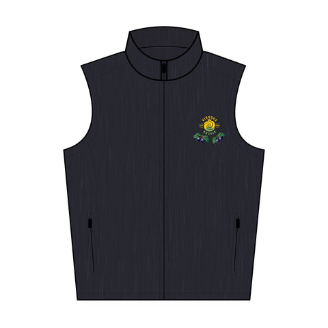Embroidered Viroqua Aronia Berries Soft Shell Vest   unisex