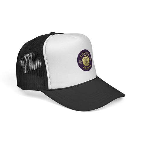Viroqua Aronia Retro Trucker Cap — Vintage Farmhouse Logo Hat