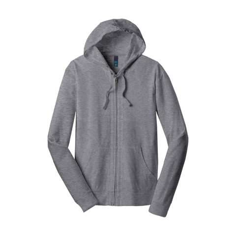 Aronia Elegant Label — Retro Sun Graphic Zip-Up Hoodie