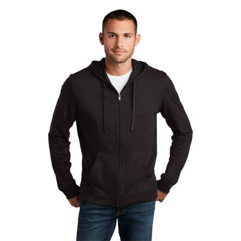 Aronia Elegant Label — Retro Sun Graphic Zip-Up Hoodie