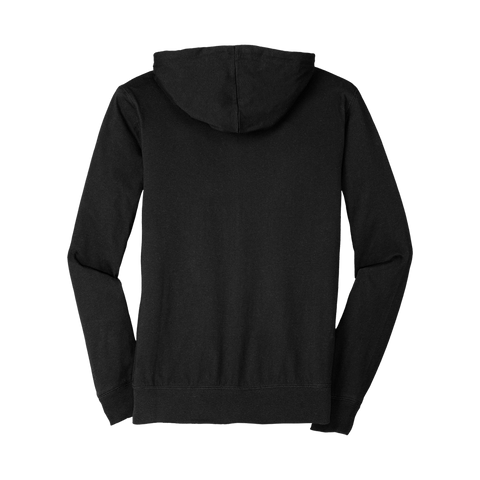 Aronia Elegant Label — Retro Sun Graphic Zip-Up Hoodie