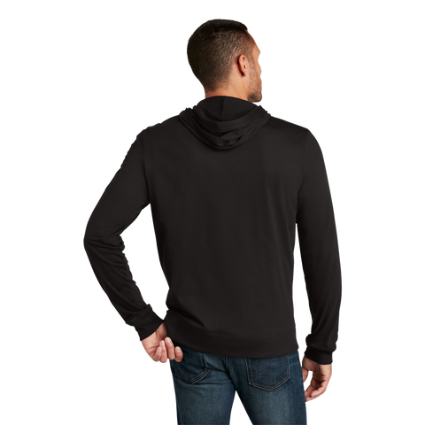 Aronia Elegant Label — Retro Sun Graphic Zip-Up Hoodie