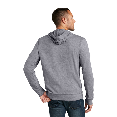 Aronia Elegant Label — Retro Sun Graphic Zip-Up Hoodie