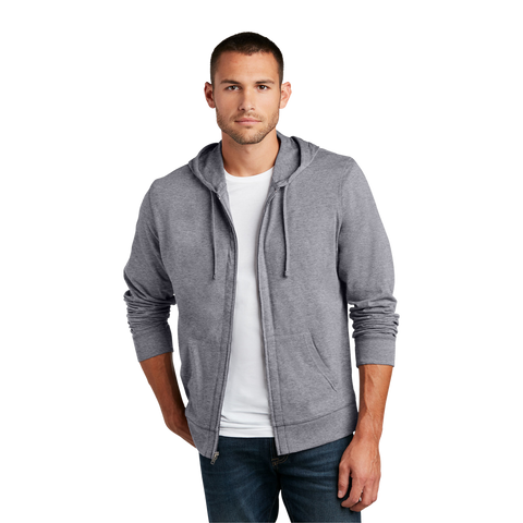 Aronia Elegant Label — Retro Sun Graphic Zip-Up Hoodie