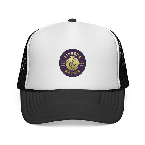 Viroqua Aronia Retro Trucker Cap — Vintage Farmhouse Logo Hat