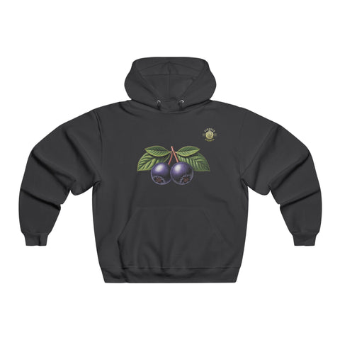 Hoodie — "Straight From The Source" Aronia Berry Graphic