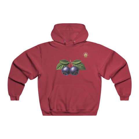 Hoodie — "Straight From The Source" Aronia Berry Graphic