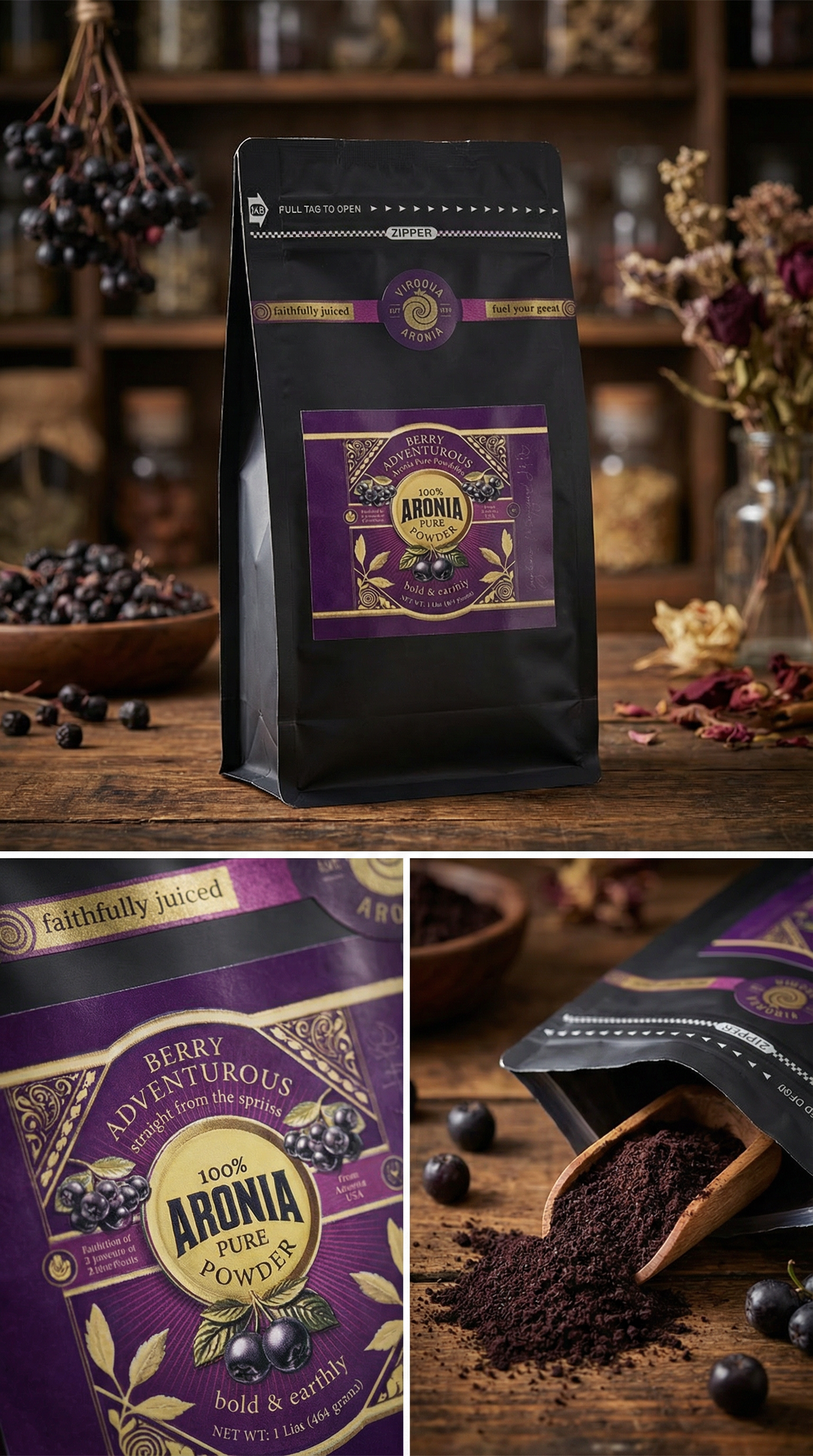 Viroqua Aronia | Aronia Berry Juice | Flavor + Wellness + Ritual