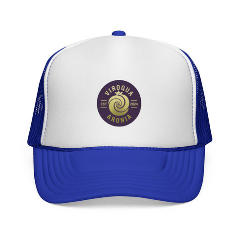 Viroqua Aronia Retro Trucker Cap — Vintage Farmhouse Logo Hat