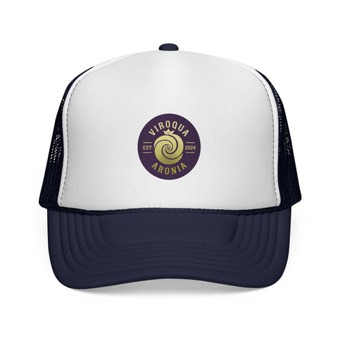 Viroqua Aronia Retro Trucker Cap — Vintage Farmhouse Logo Hat
