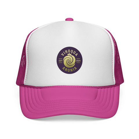 Viroqua Aronia Retro Trucker Cap — Vintage Farmhouse Logo Hat