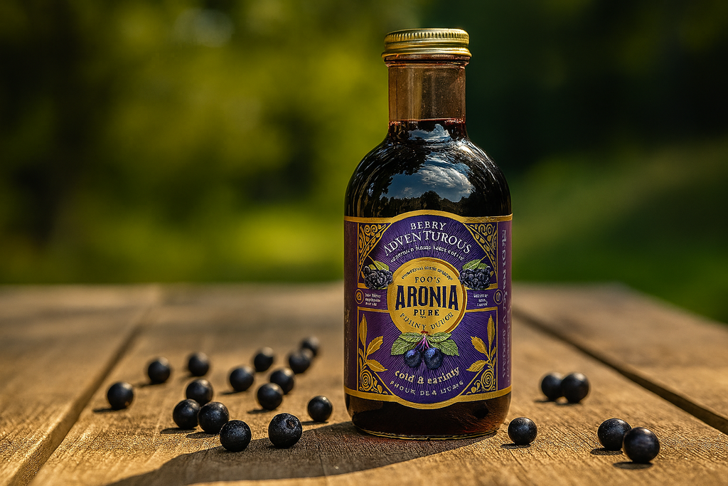 Farmer picking berries