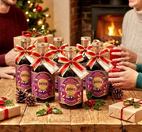 Aronia Berry Juice in Glass Bottles - Limited, Farmer's Reserve