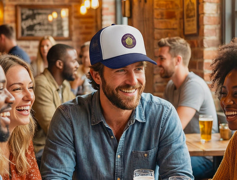 Viroqua Aronia Retro Trucker Cap — Vintage Farmhouse Logo Hat